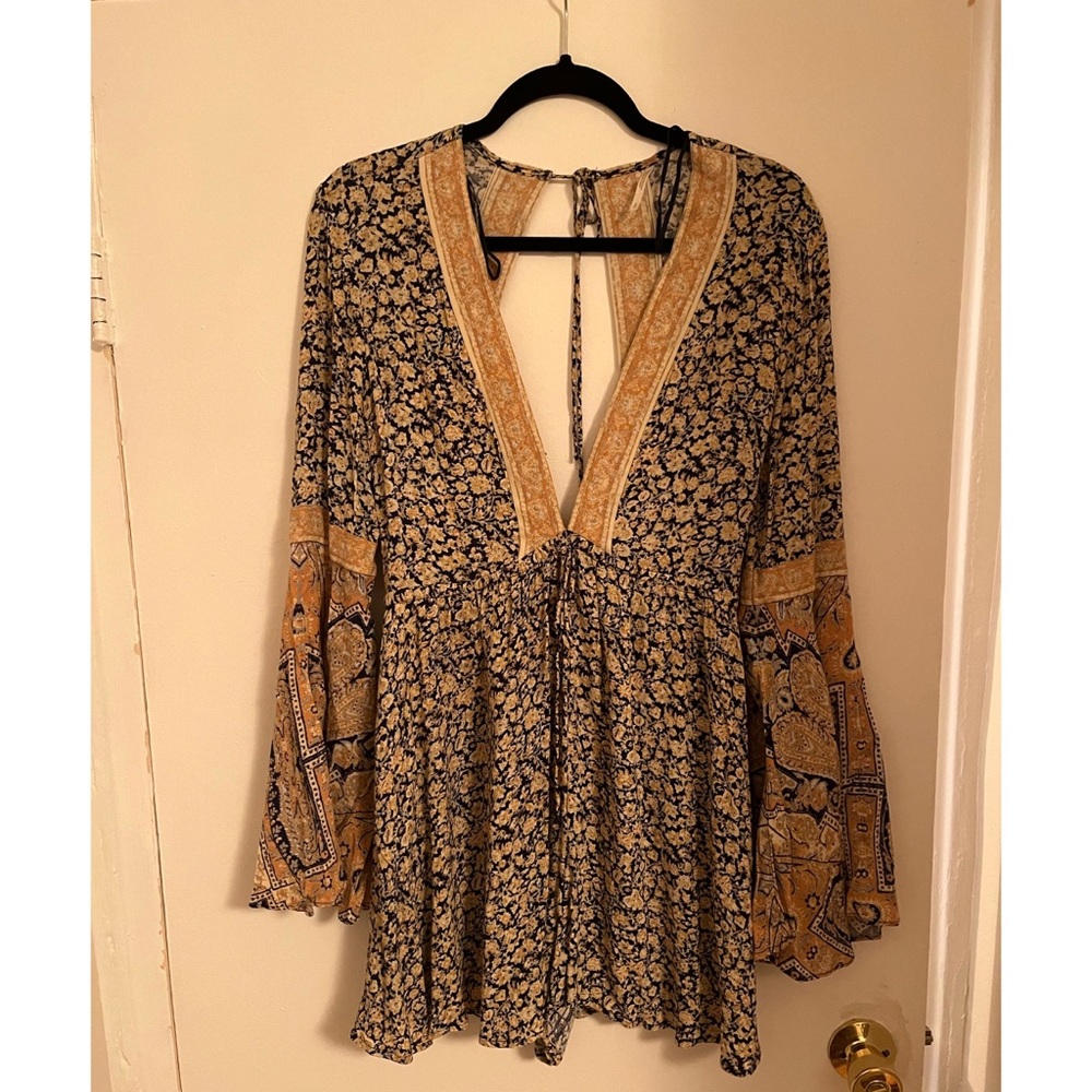 Free people long sleeve romper